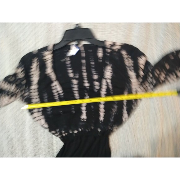 Gypsy Tie Dye Maxi Open Back Dress Xs Boho Artsy Sexy Classic - Picture 9 of 10